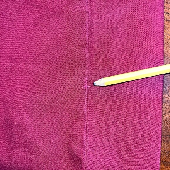 NWT Christopher & Banks Signature Slimming Red Modern Fit Ankle Fit Pants Size 8 - Picture 8 of 8